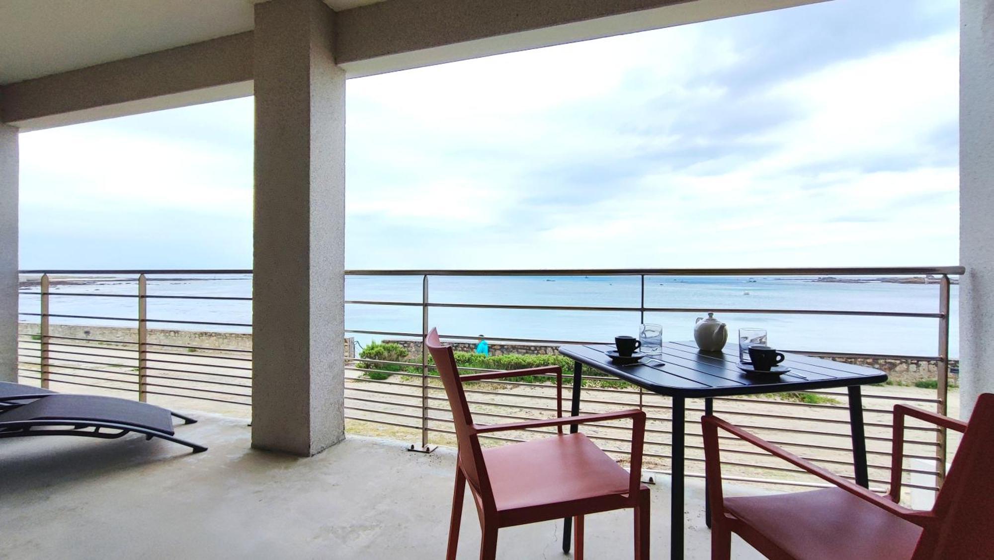Reve Bleu - Vue Mer Exceptionnelle - Wifi - Draps Et Serviettes Inclus - Balcon Avec Mobilier De Jardin Apartment เปนมาร์กัช ภายนอก รูปภาพ